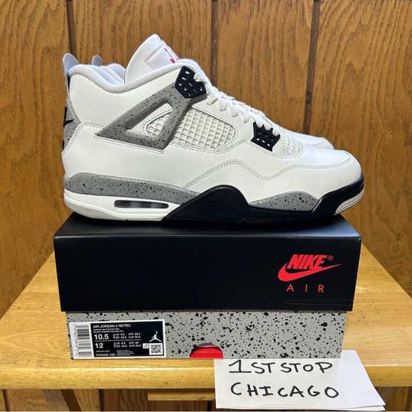 Air Jordan Retro OG White Cement 2025 Mens Size